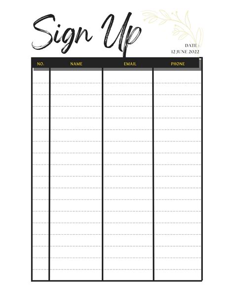 online sign ups|free online sign up sheet.